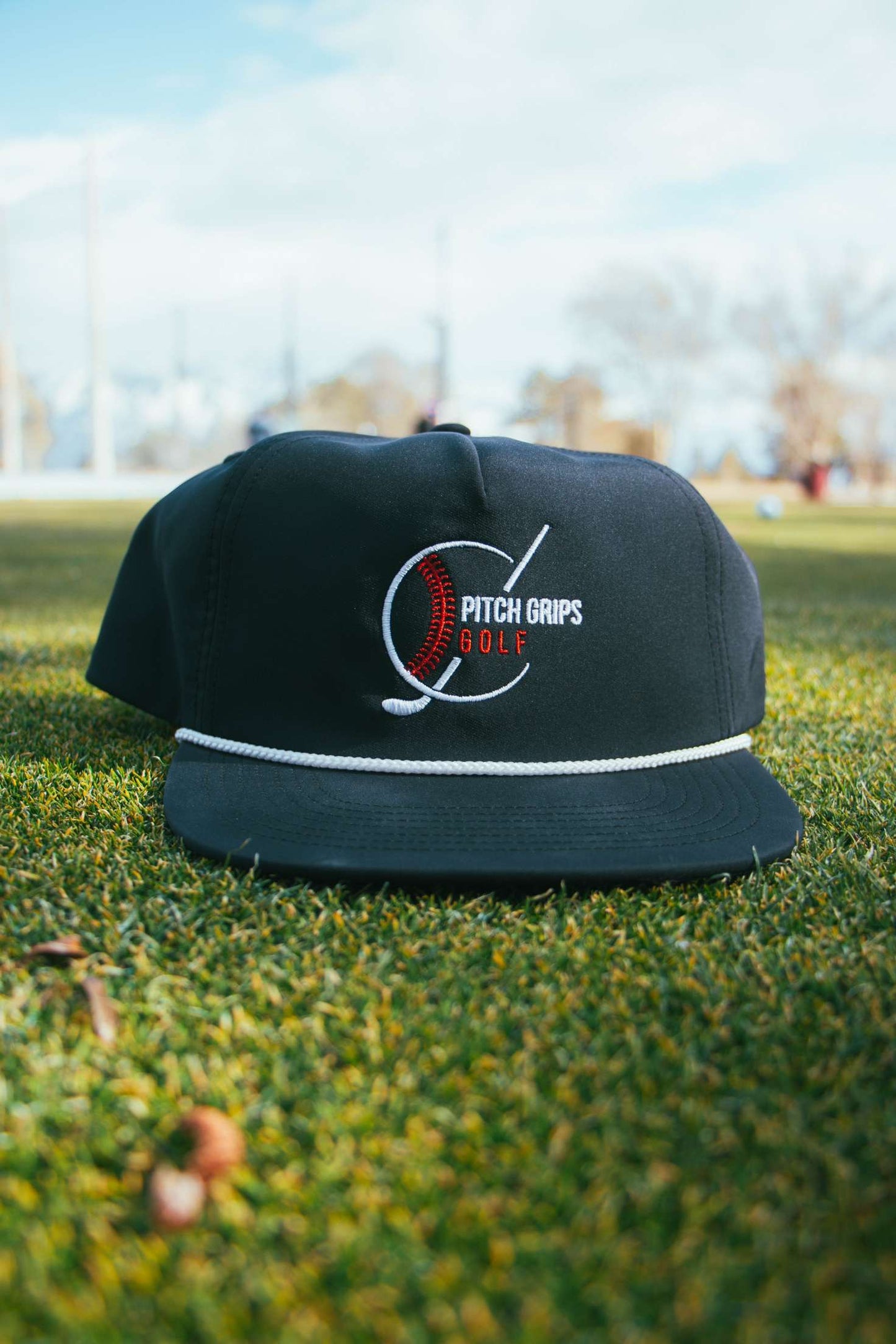 Pitch Grips Snap Back Rope Hat
